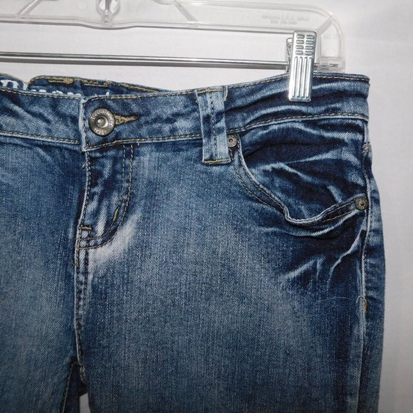 Bluenotes Womens 32 x 31" low Rise Skinny blue Jeans ** READ - Picture 6 of 10